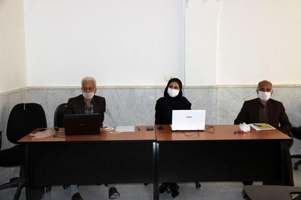 برگزاری نخستین جلسه دفاع مجازی از رساله دکتری تخصصی برگزاری نخستین جلسه دفاع مجازی از رساله دکتری تخصصی