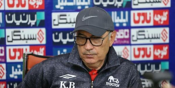 دلیل بردیف برای شرکت نکردن در نشست خبری علت بردیف برای شرکت نکردن در نشست خبری