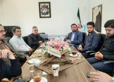 مدیرکل کتابخانه های عمومی استان یزد از دفتر نمایندگی خبرگزاری ایبنا بازدید کرد