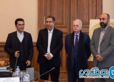 رئیس موزه ملی ایران با رئیس موزه آرمیتاژ رایزنی کرد